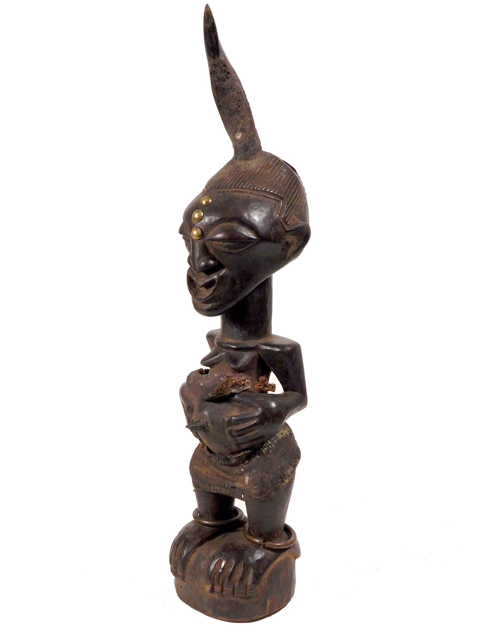 Female Fertility Fetish Figure, Luba, Zaire (1 of 11)