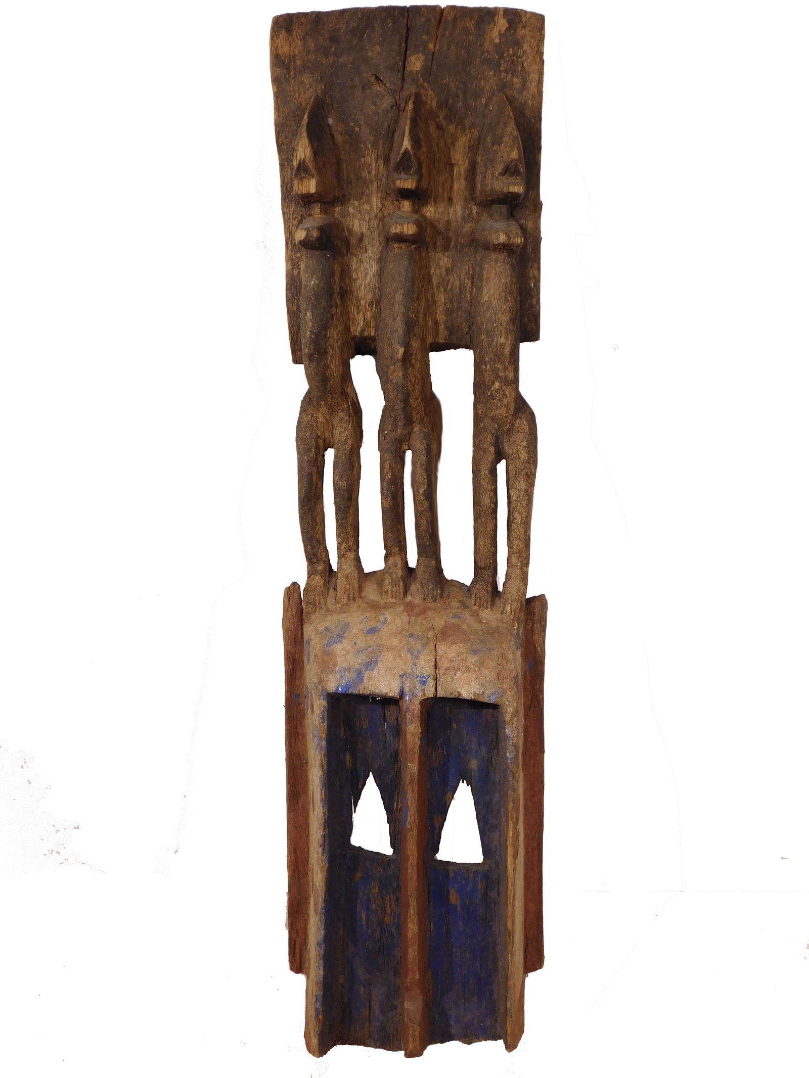Dogon, Mali, Mask w/Tellem Figures (1 of 5)