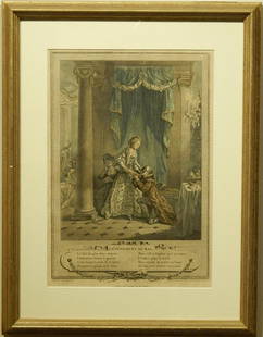 After Sigmund Freudenberger, L'evenement au Bal: After Sigmund Freudenberger (Swiss, 1745-1801), printed by Antoine-Jean Duclos (French, 1742-1795) and Francois-Robert Ingouf (French, 1747-1812): L'evenement au Bal, 1775. Etching and engraving, arti