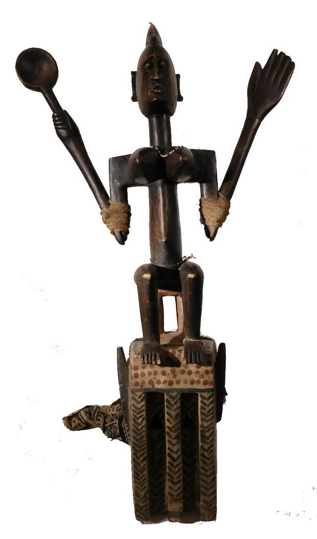 African Tribal Art "Satimbe" Mask (1 of 10)