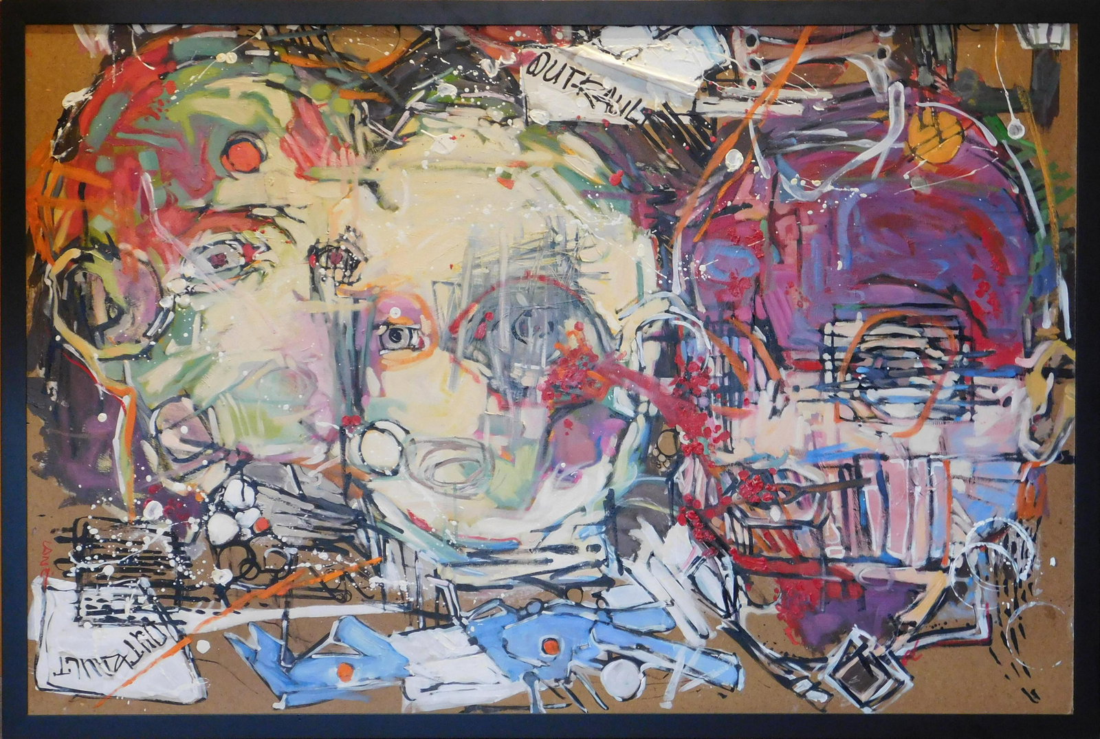 Beck Lane: Outrault (three faces) (1 of 8)