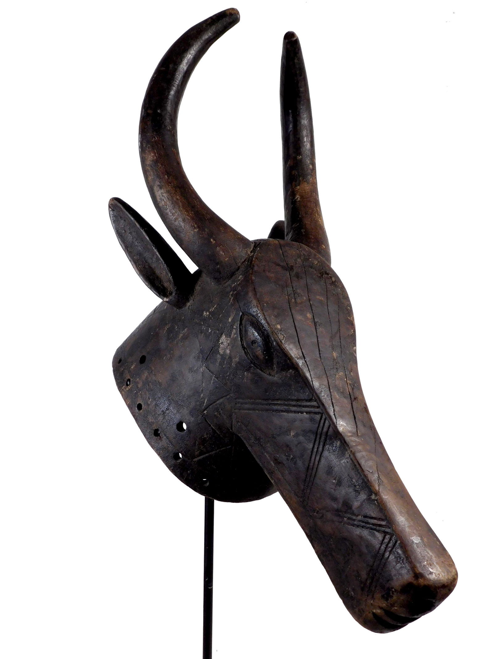 Antelope Helmet  Mask, Gurunsi, Burkina Faso (1 of 7)