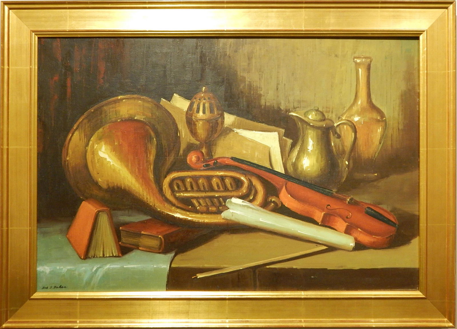 Bob J. Baker: Still Life With French Horn (1 of 8)