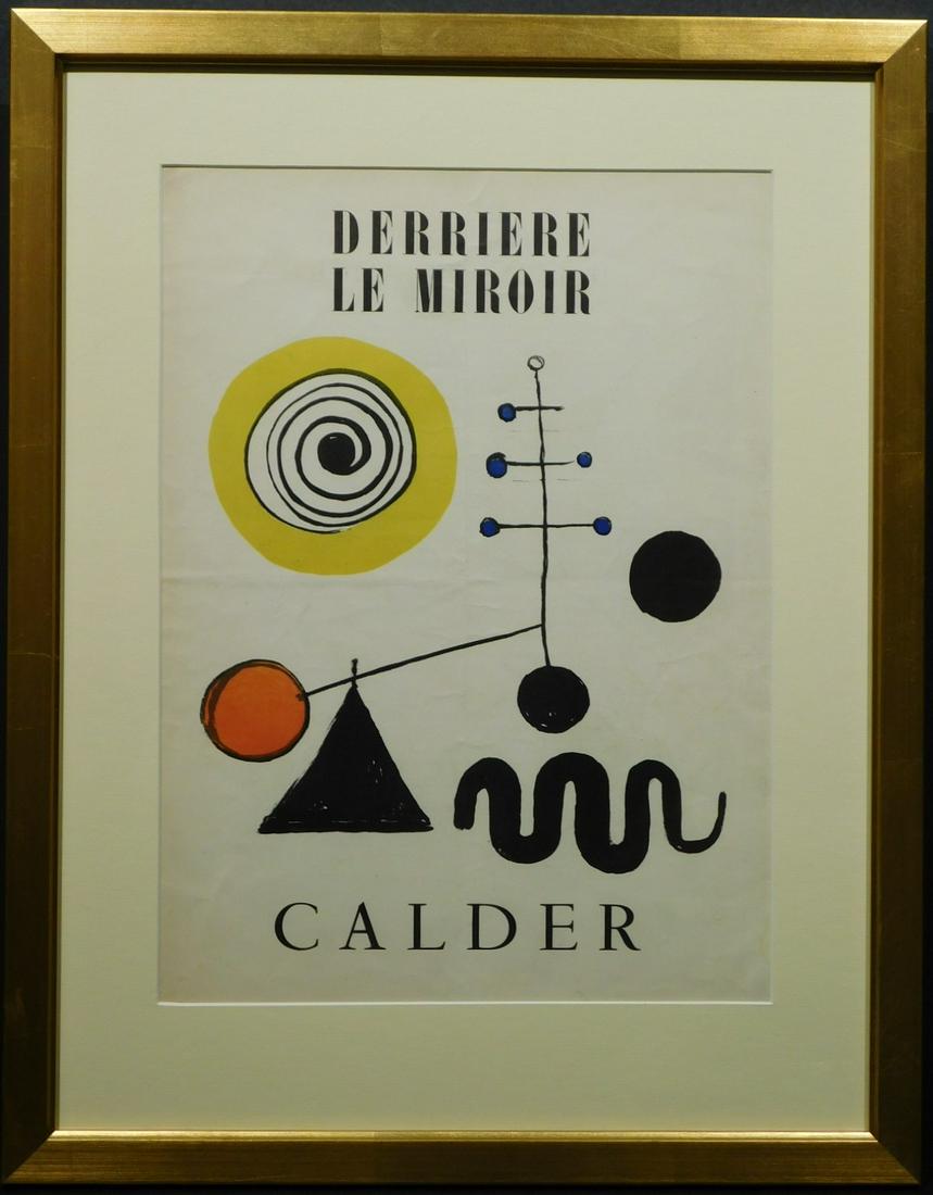 Alexander Calder: Cover for Derriere le Miroir (1 of 4)