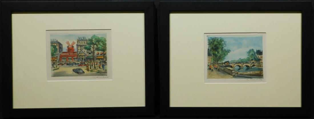 G. Dinchat: Two Views of Paris (1 of 5)