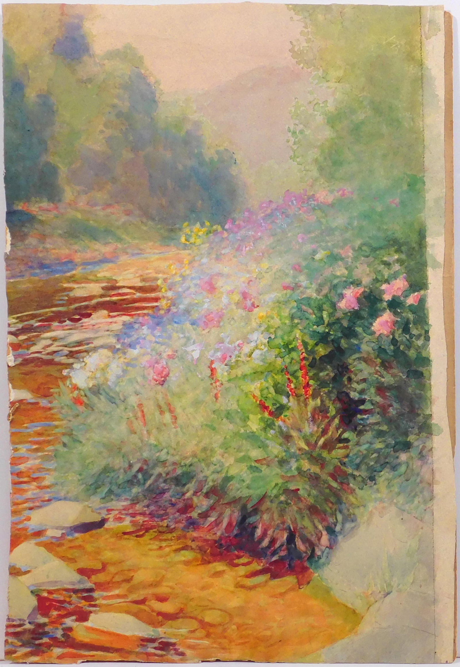 Follower of Childe Hassam : Spring Creek (1 of 7)