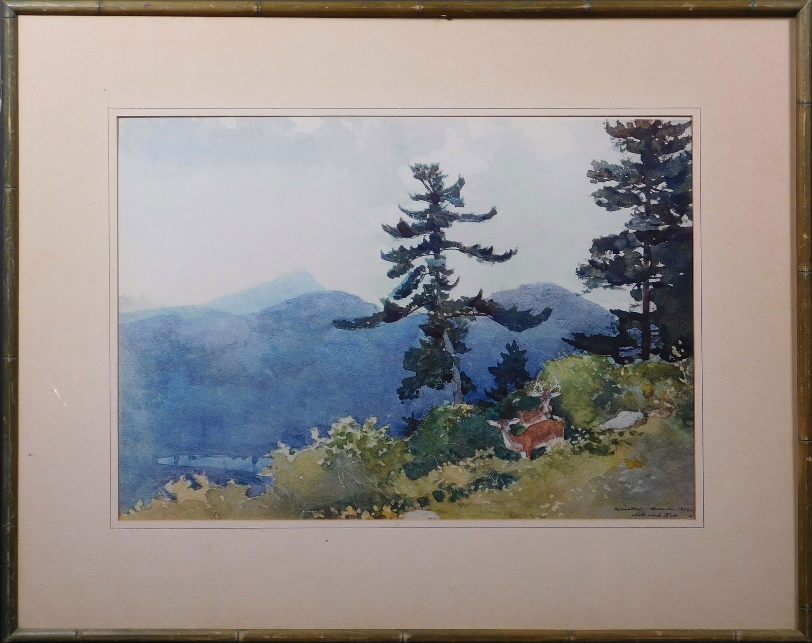 Winslow Homer: North Woods Club, Adirondacks (1 of 8)