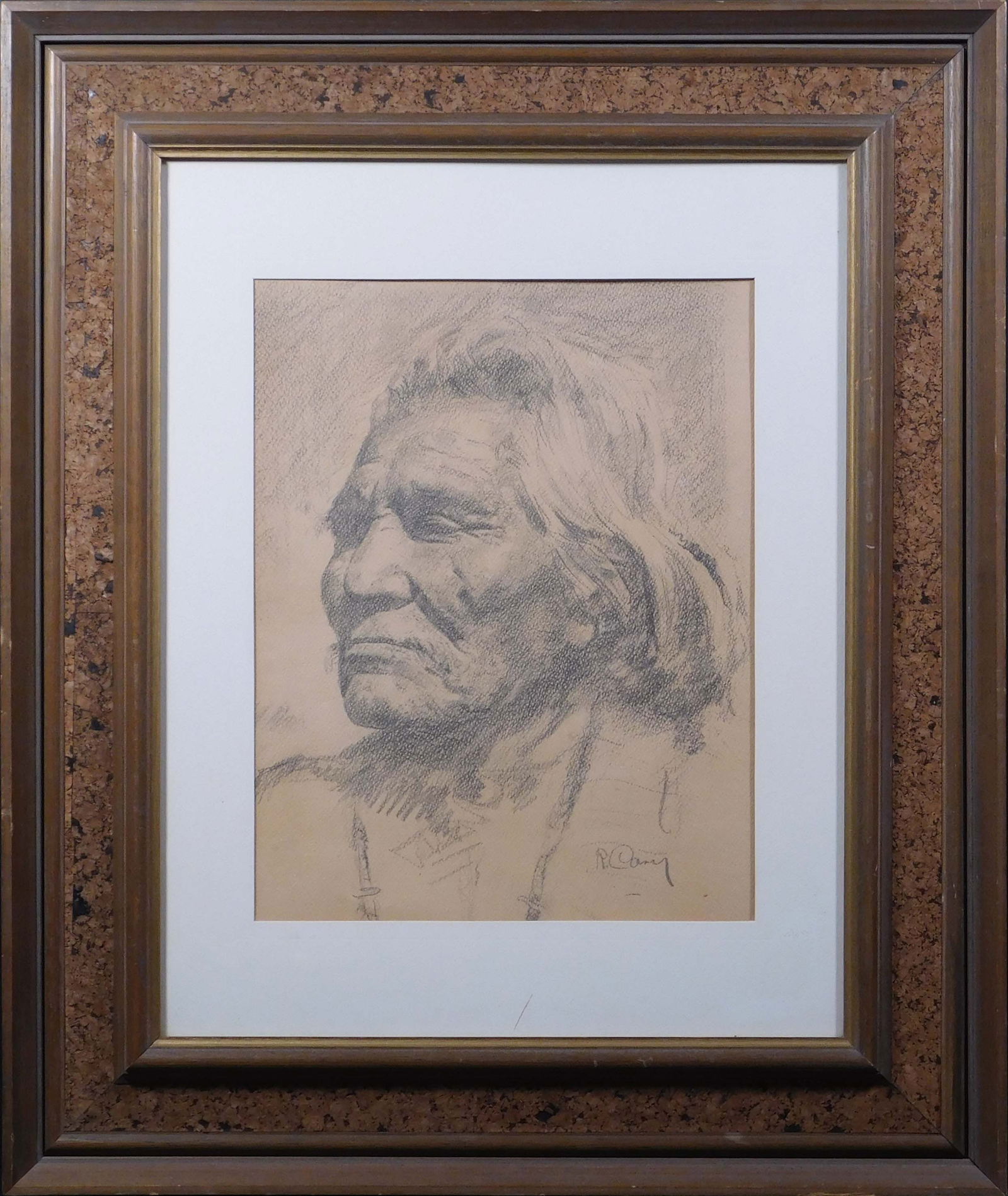 Robert Carey: Study of a Southwest Native American (1 of 9)