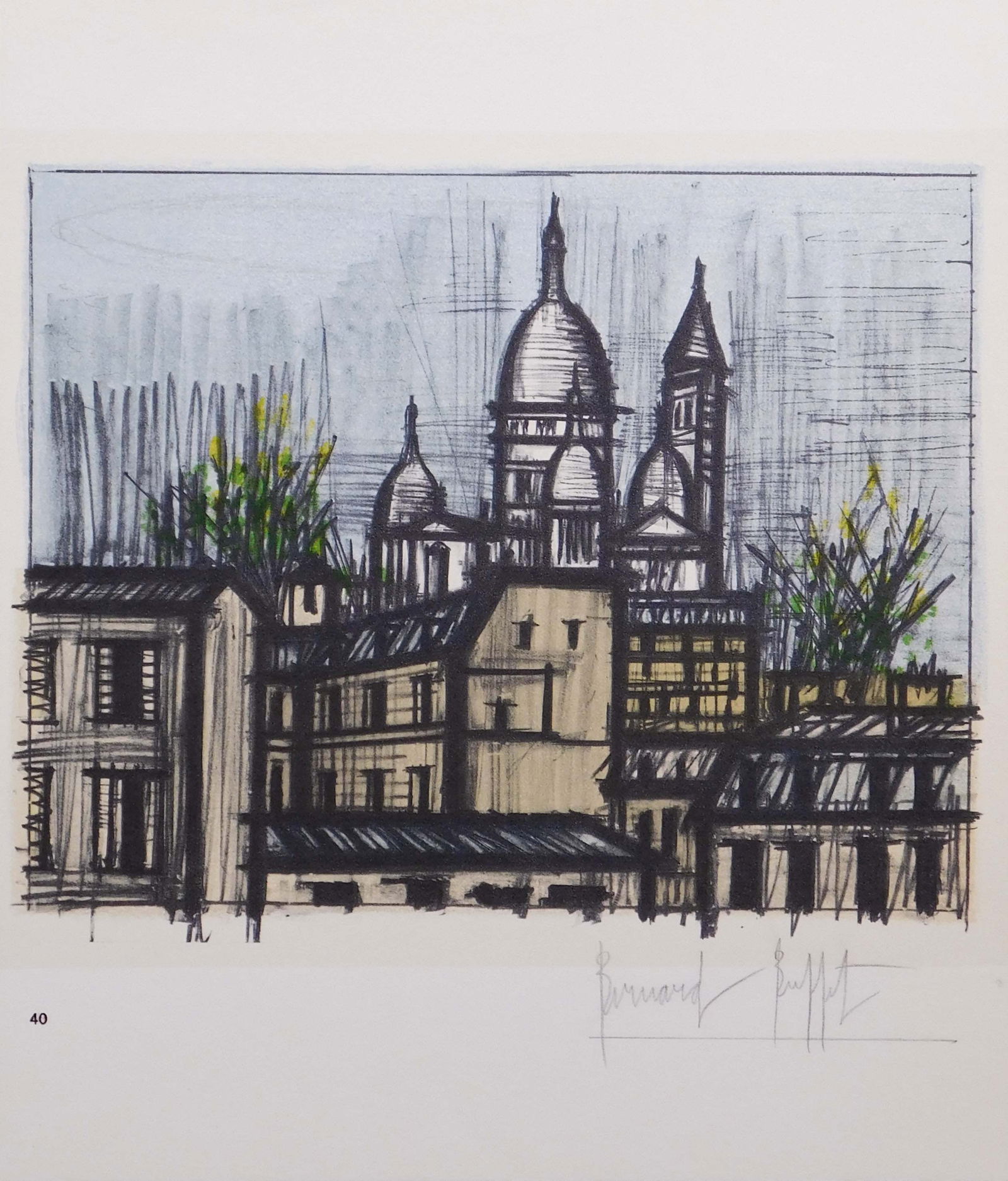 Bernard Buffet: Paris, Le Sacre Coeur (1 of 12)