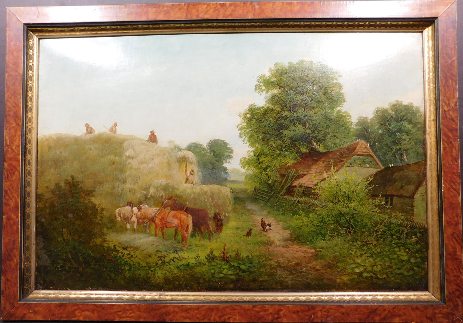 Continental School: Haystack Scene (1 of 12)