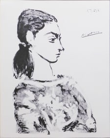 Style of Pablo Picasso: Jaqueline