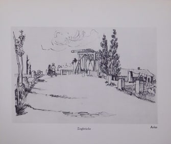 Vincent van Gogh:  Zugbruke, Arles