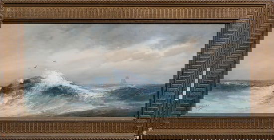 Pauline Meyer Colyar: Crashing Waves