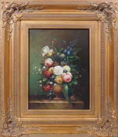 Dutch Master Style Floral Still Life
