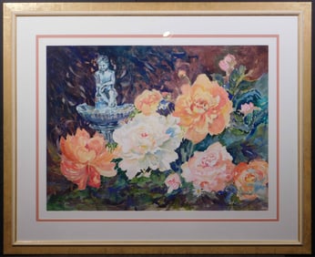 Angelina Wood: Peony Garden