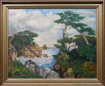 After Robert William Wood: Monterey Coastal Scene