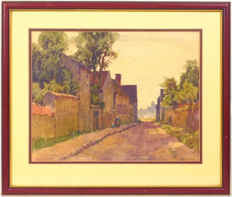 Victor Chailly: Rural French Town