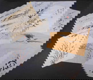 Set of Eight Ink Studies