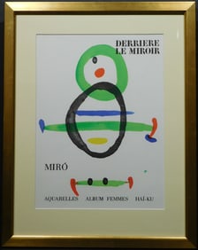 Joan Miro: Cover for Derriere le Miroir