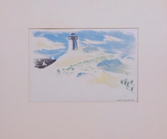 Louis Lozowick : Lighthouse