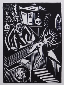 Frans Masereel: Turn of the Century City Scene
