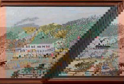 Gloria American Folk Art: Scene from the South