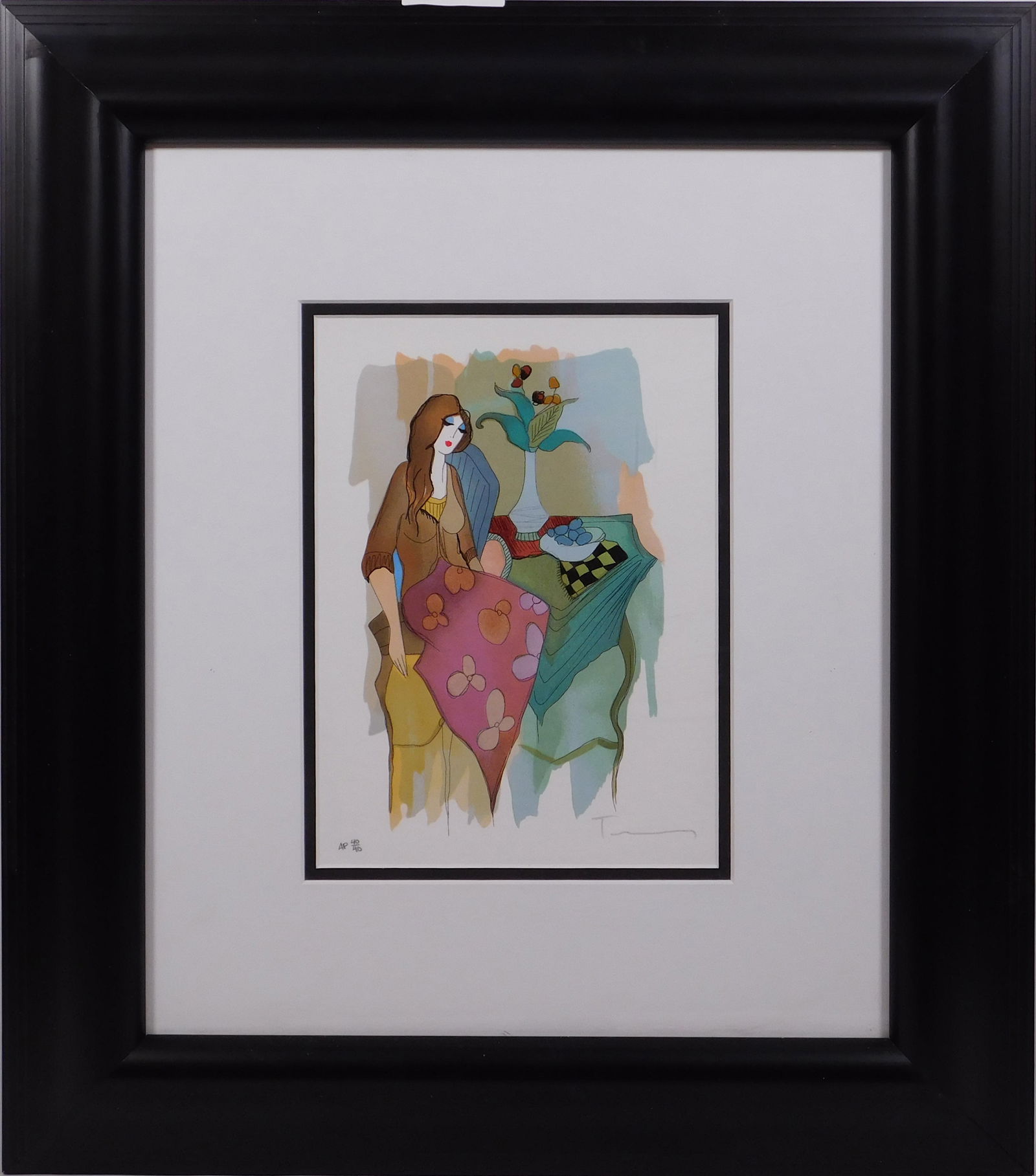 Itzchak Tarkay: Sinful thoughts (1 of 7)