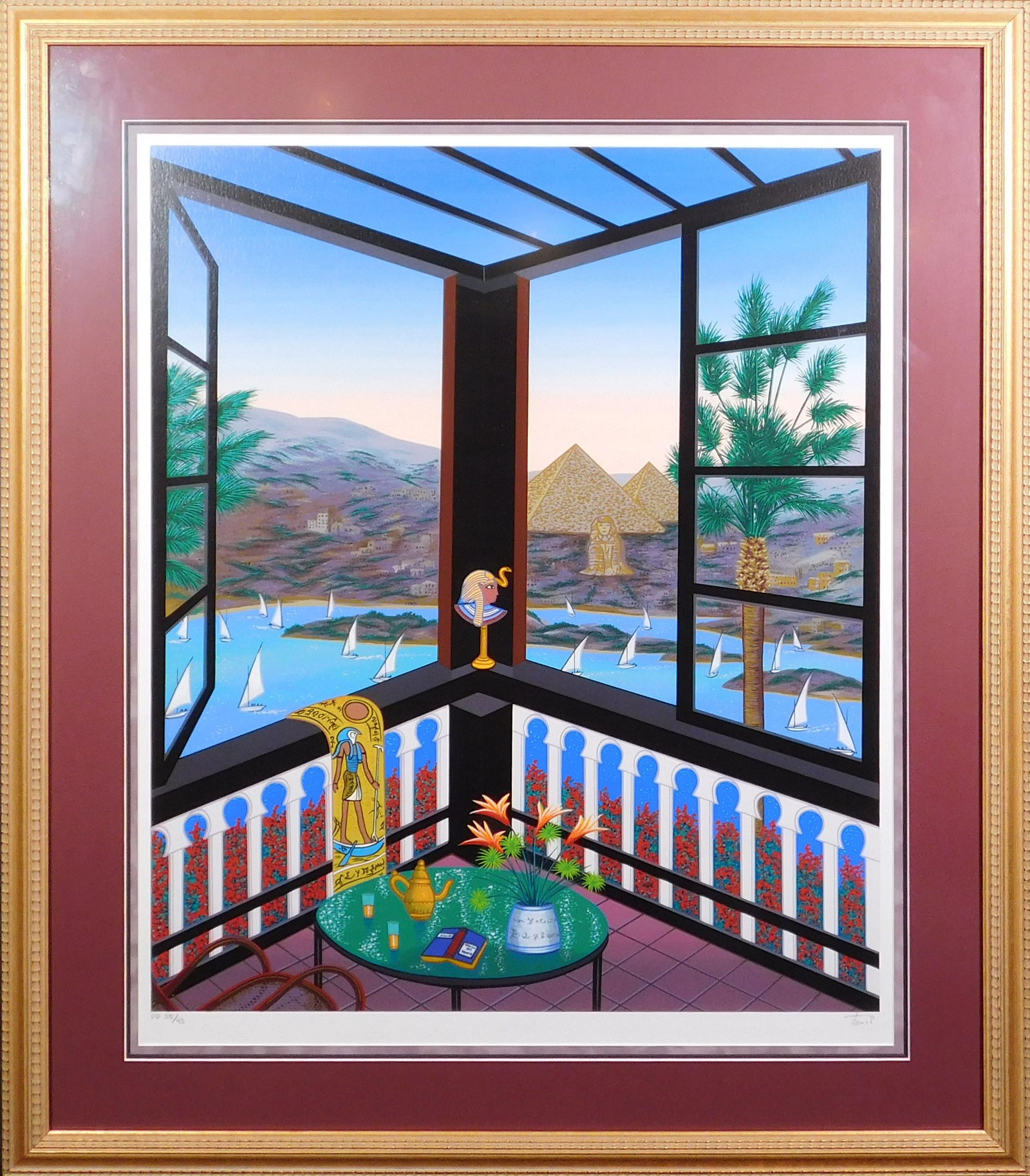 Francois (Fanch) Ledan: Egyptian Atmosphere (1 of 7)