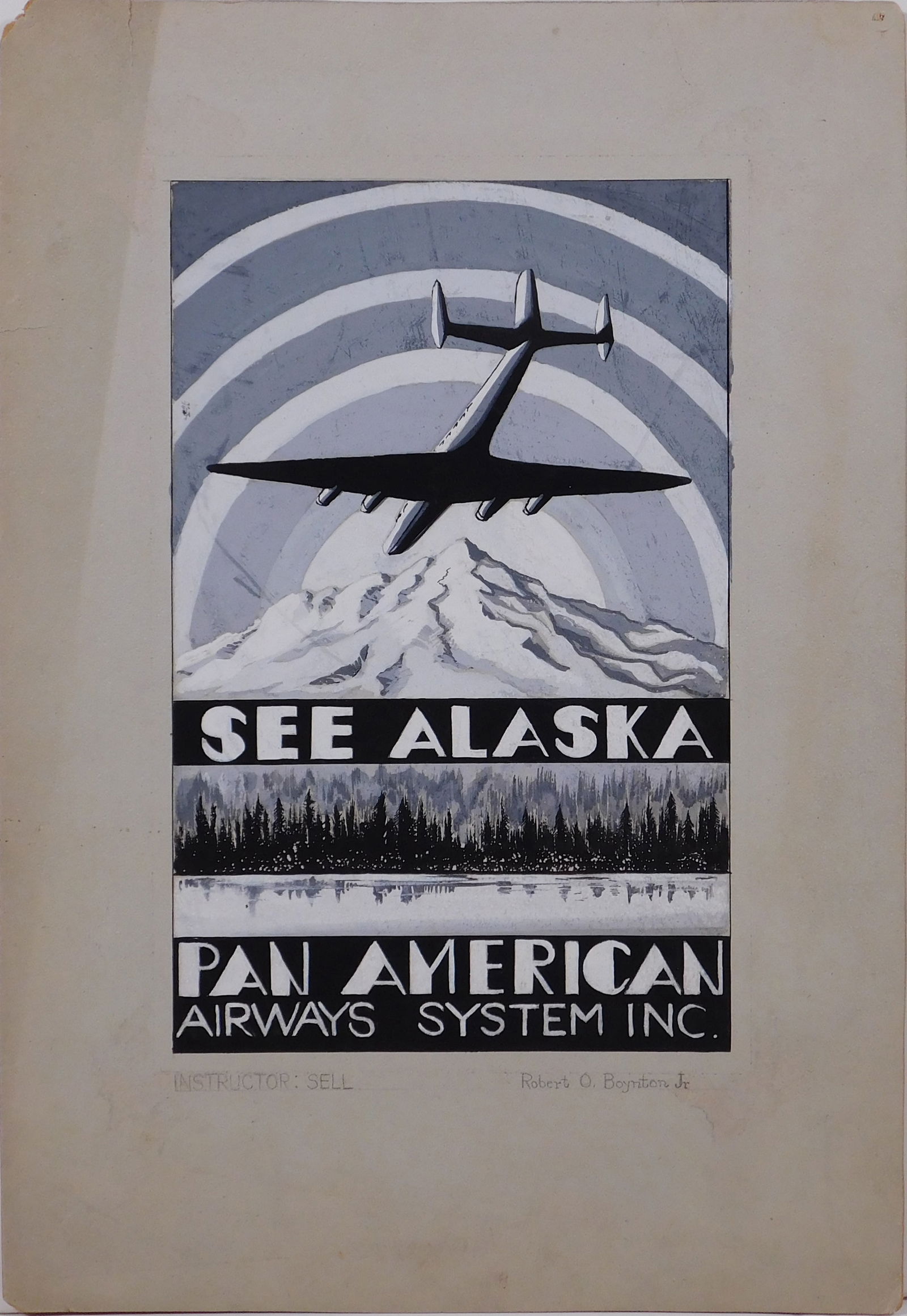 Robert O. Boynton Jr: Pan American WPA Illustration (1 of 10)