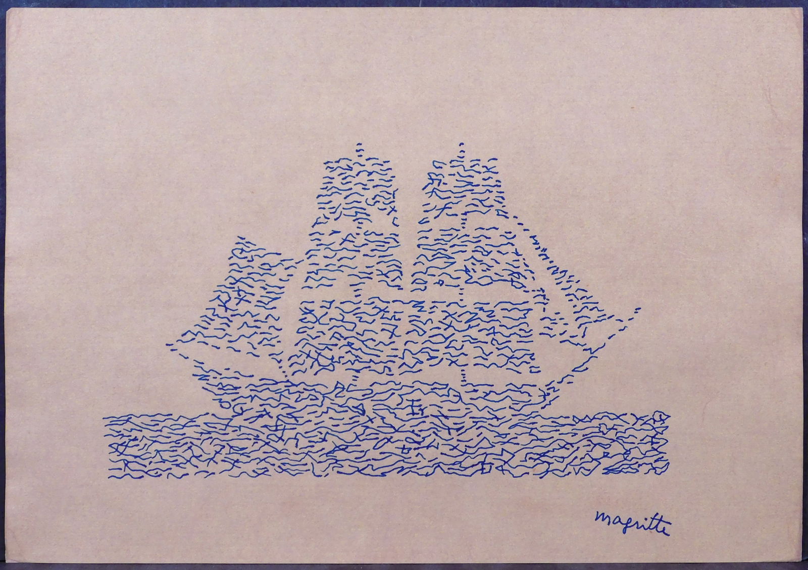 Rene Magritte, Manner of: The Seducer (1 of 8)