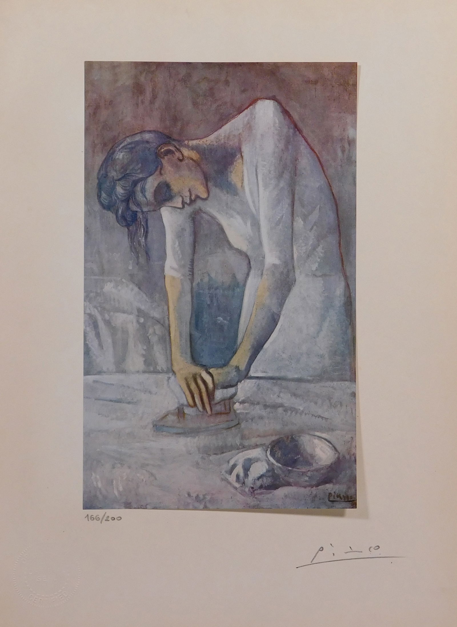 Style of Pablo Picasso: Woman Ironing (1 of 6)