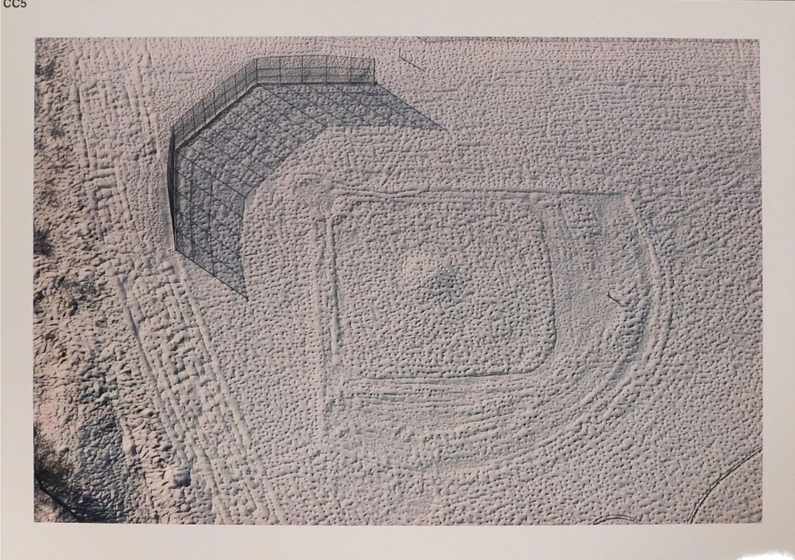 Alex MacLean: Snowy Ballfield (1 of 7)