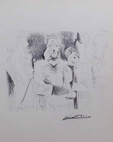 Style of Pablo Picasso: Gravure (1 of 7)