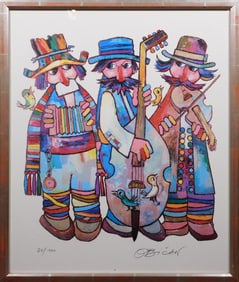 Jovan Obican: Three Musicians