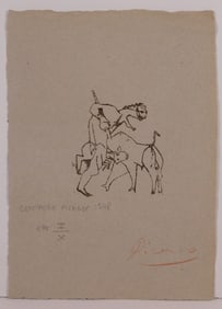 Style of Pablo Picasso: Centaur Picador