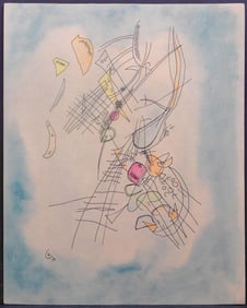 Wassily Vasilievich Kandinsky , Manner of: Abstract Composition