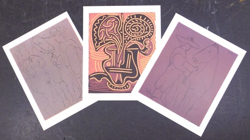 Pablo Picasso: Three Prints