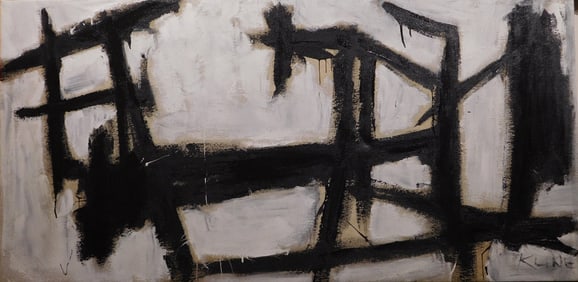 Franz Kline Attributed: Abstract Composition