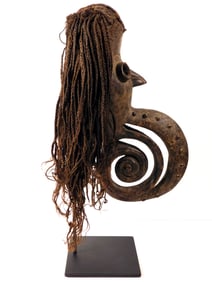 Unusual Bird Mask, Dan People, Liberia