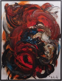 Kazuo Shiraga, Attributed: Abstract Composition