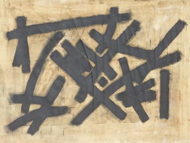 Franz Kline Attributed: Abstract Composition