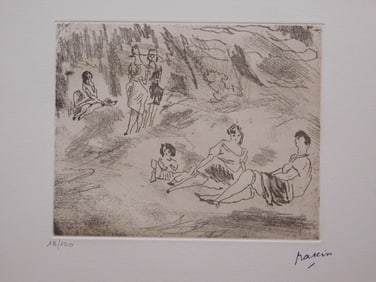 Jules Pascin:  Central Park