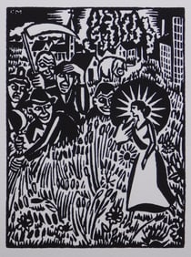 Frans Masereel: Turn of the Century City Scene