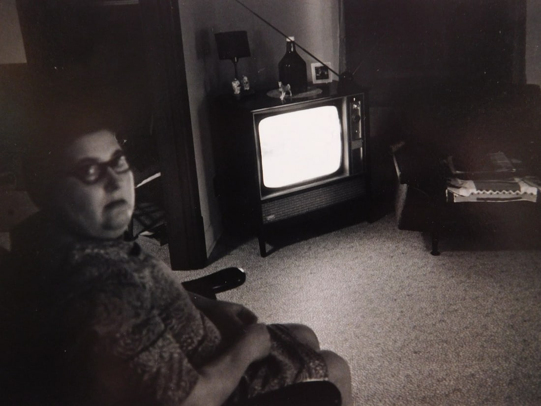 Robert Rosenthal: Untitled (Woman Watching TV), 1971 (1 of 8)