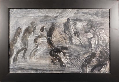 Abstract Dancing Figures