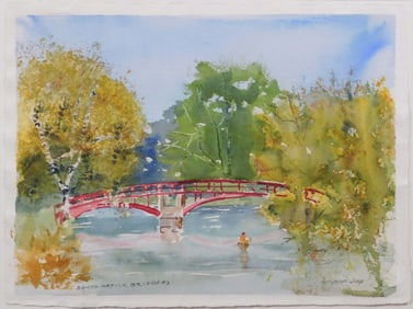 Angelina Wood: South Natick Bridge