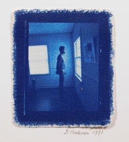 Gloria Badiner : Nude Gazing out a Window