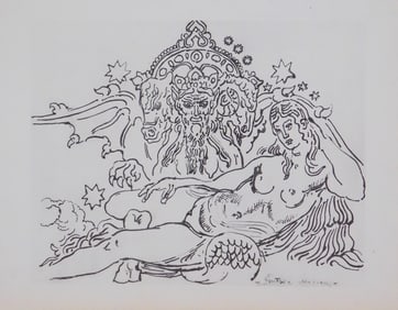 Gustave Moreau: Femme Nue