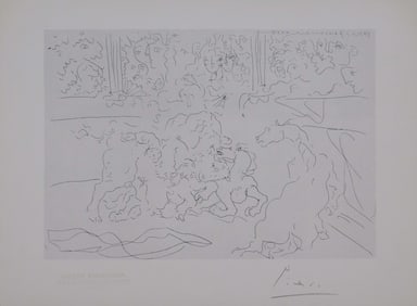 Style of Pablo Picasso : Colosseum