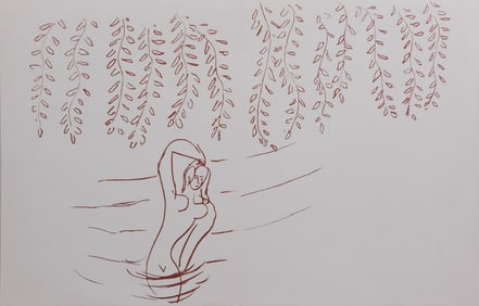 Henri Matisse: Femme se baignant dans le riviere